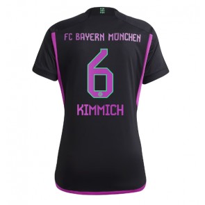 Bayern Munich Joshua Kimmich #6 Replika Udebanetrøje Dame 2023-24 Kortærmet